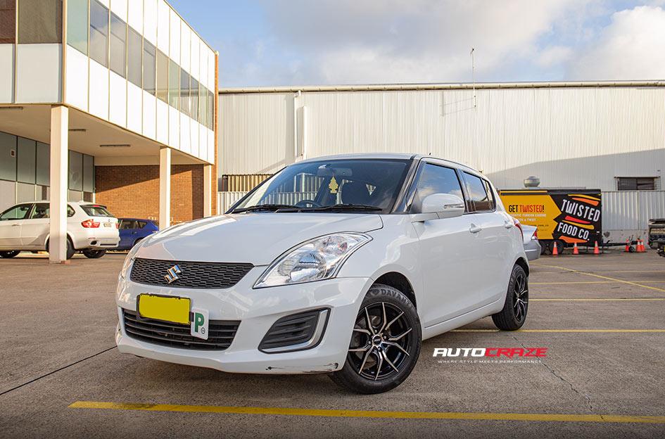 SUZUKI SWIFT VENOM BLACK MACHINED FACE 1620630593 | Car gallery|- Auto ...