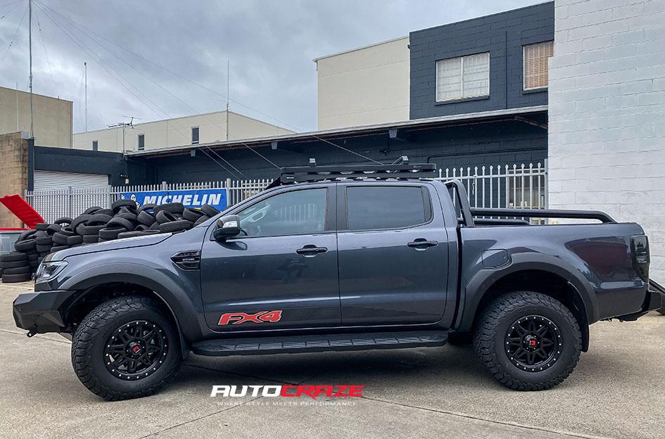 FORD RANGER ARTILLERY SATIN BLACK 1592286625 | Car gallery|- Auto Craze