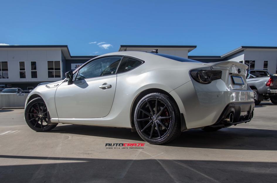 TOYOTA 86 CONCAVE MATTE BLACK 2 | Car gallery|- Auto Craze