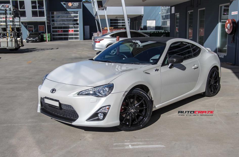 TOYOTA 86 CONCAVE MATTE BLACK 2 | Car gallery|- Auto Craze