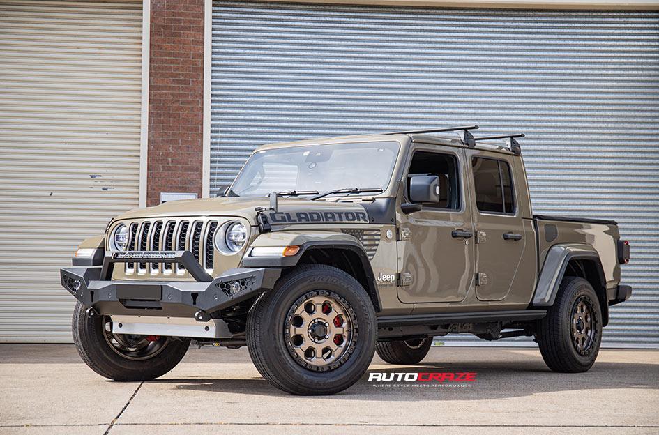 JEEP GLADIATOR AR201 MATTE BRONZE BLACK LIP 1619236037 | Car gallery ...