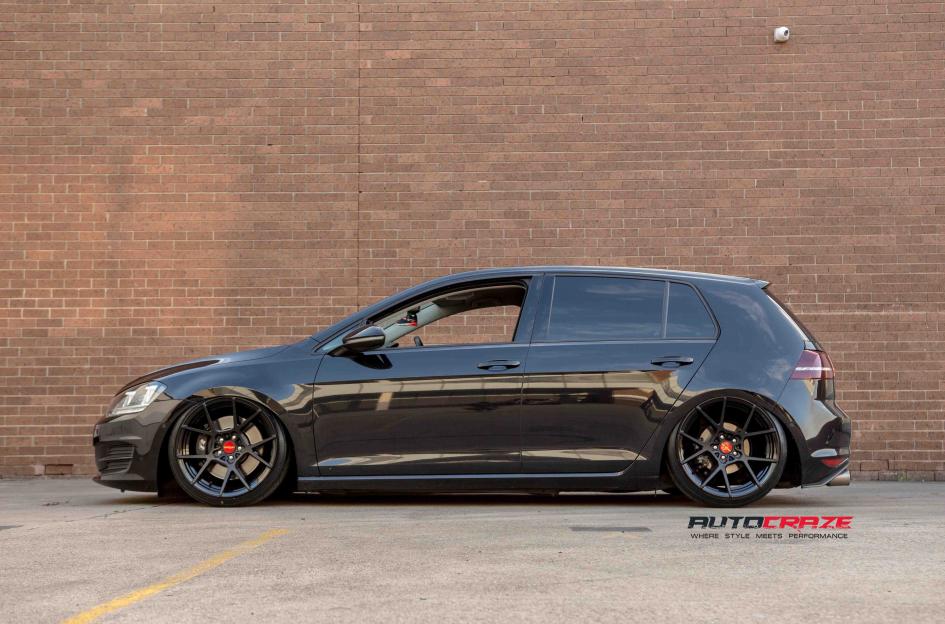 VOLKSWAGEN GOLF KPS MATTE BLACK 6 | Car gallery|- Auto Craze