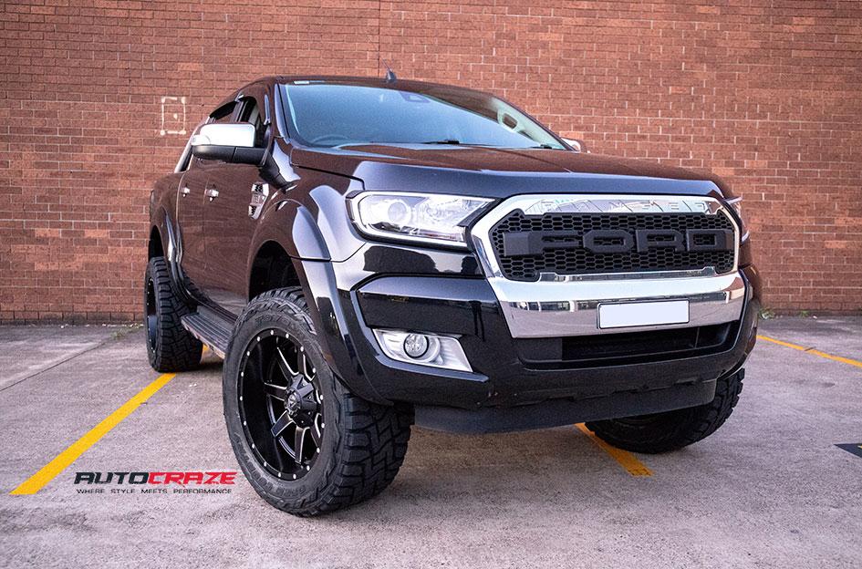 FORD RANGER MAVERICK GLOSS BLACK MILLED ACCENTS 1537234267 | Car ...