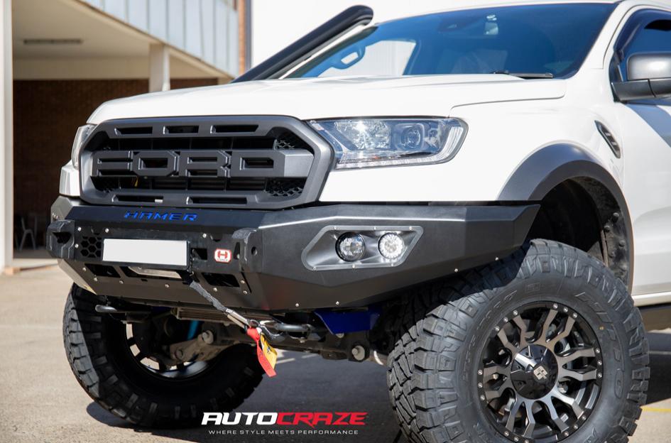 FORD RANGER RAPTOR FLORIDA MACHINED FACE BLACK MATTE GREY TINT ...