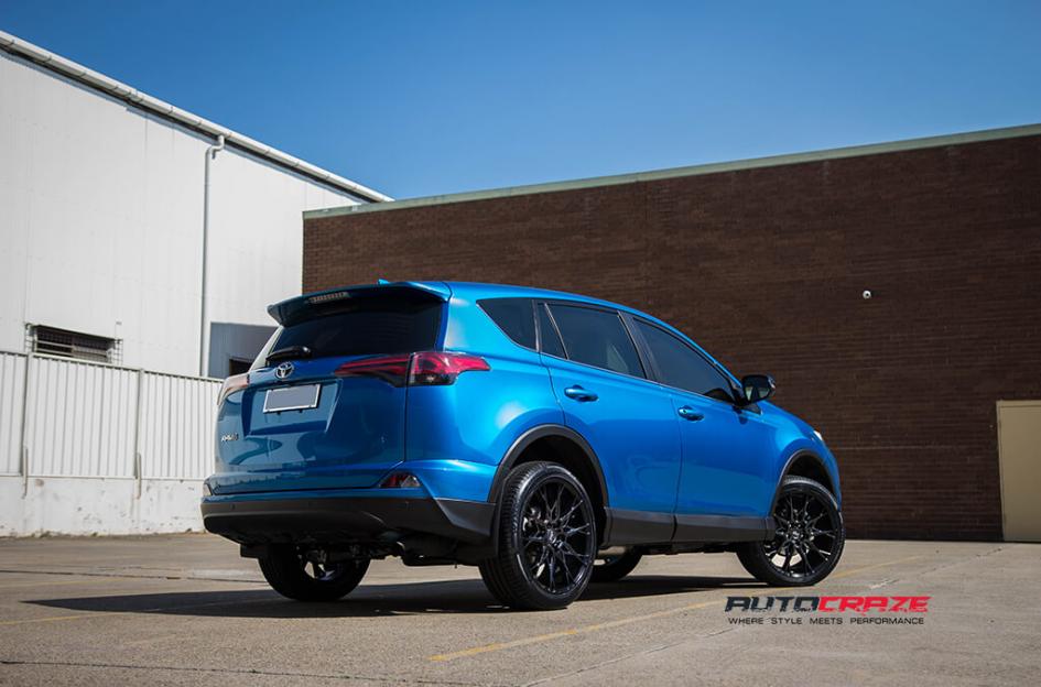 TOYOTA RAV4 STACCATO MATTE BLACK 1503958919 | Car gallery|- Auto Craze