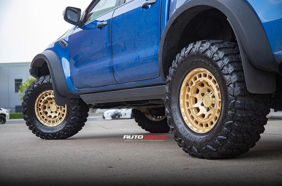 FORD RANGER RAPTOR CHAMBER MATTE GOLD 1614333830 | Car gallery|- Auto Craze