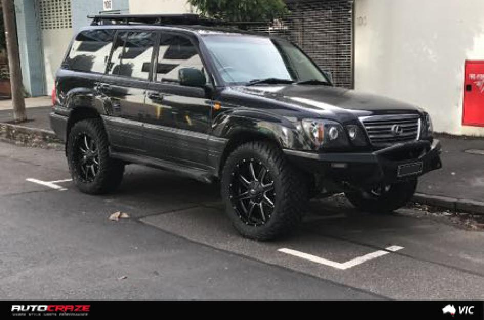 LEXUS LX 470 MAVERICK GLOSS BLACK MILLED ACCENTS | Car gallery|- Auto Craze