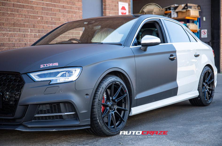 AUDI S3 2003 ONWARDS SC46 MATTE BLACK 1628201997 | Car gallery|- Auto Craze