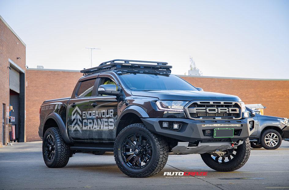 FORD RANGER RAPTOR BLITZ MATTE BLACK MACHINED DDT 1619235359 | Car ...