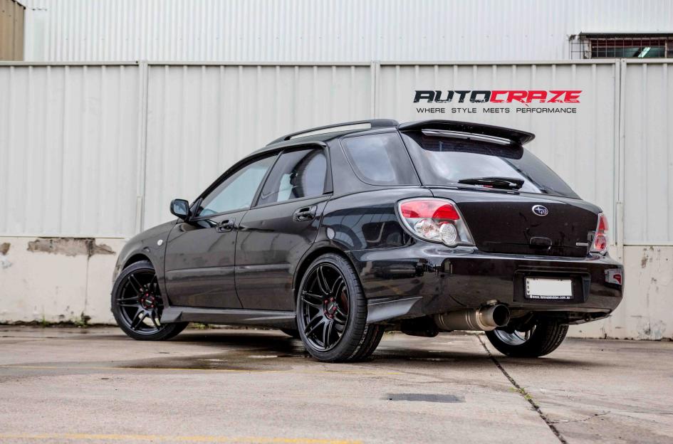 SUBARU WRX CC02 MATTE BLACK 3 | Car gallery|- Auto Craze