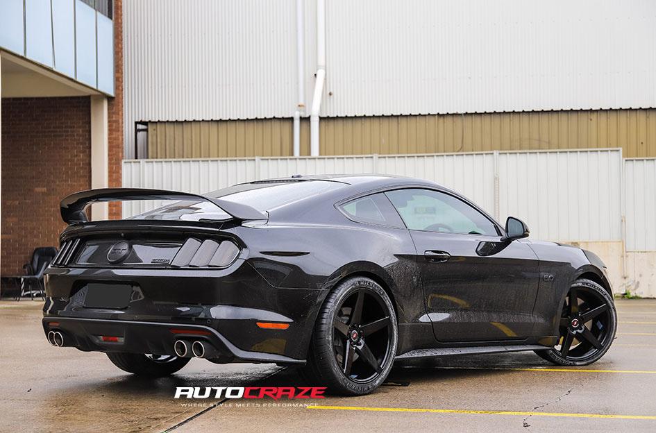 FORD MUSTANG IFG 8 FLAT BLACK 1594696616 | Car gallery|- Auto Craze