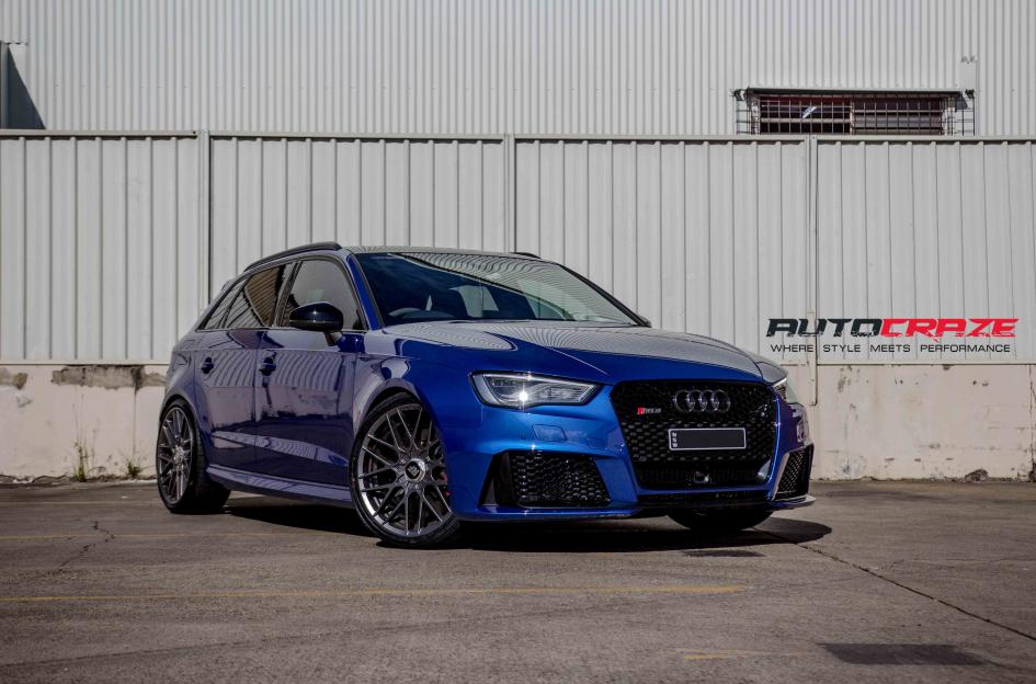 AUDI RS3 RSE MATTE GUN METAL | Car gallery|- Auto Craze