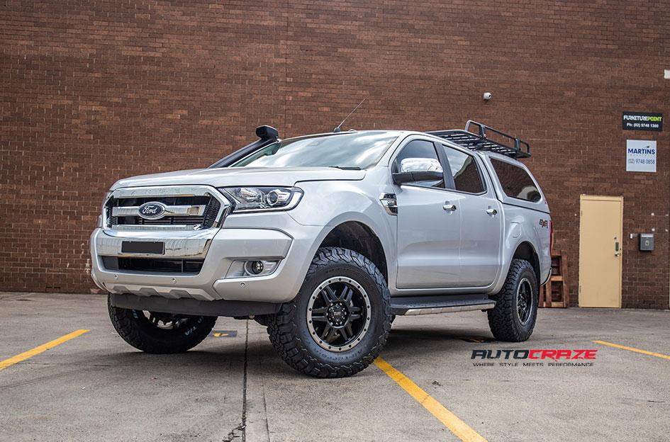 FORD RANGER T16 SATIN BLACK MACHINED LIP 1538701004 | Car gallery ...