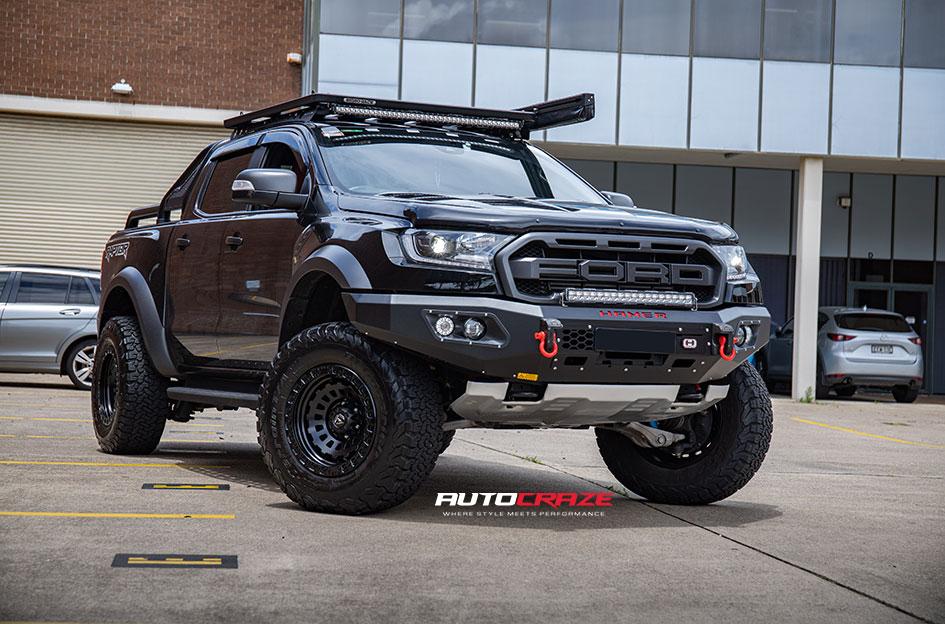 Matte Black Ford Raptor