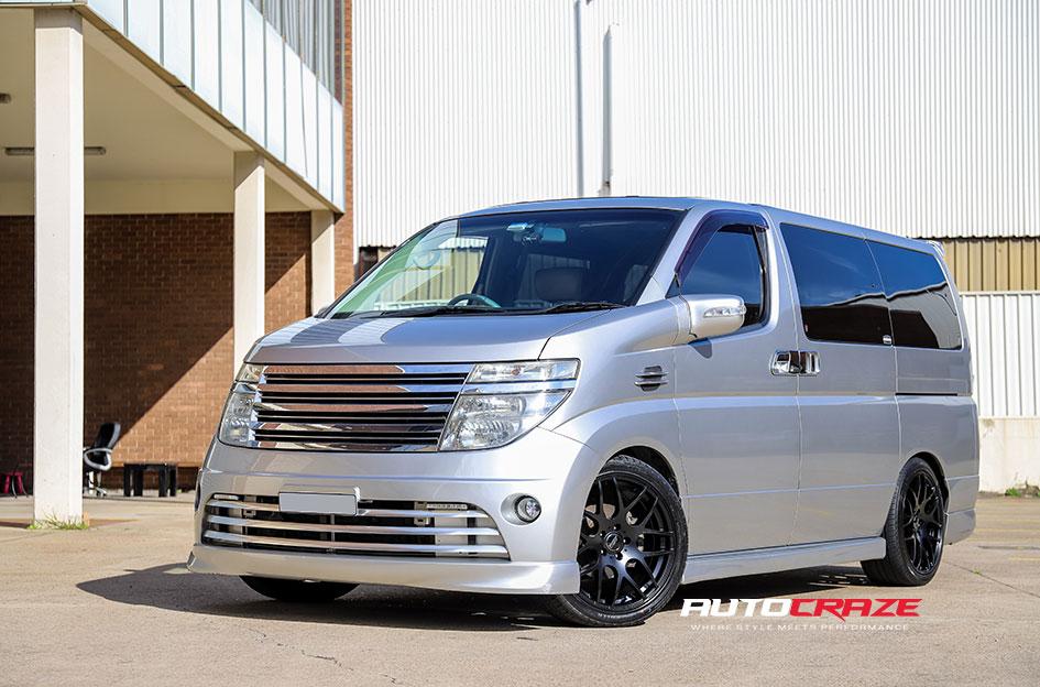 nissan elgrand lift kit