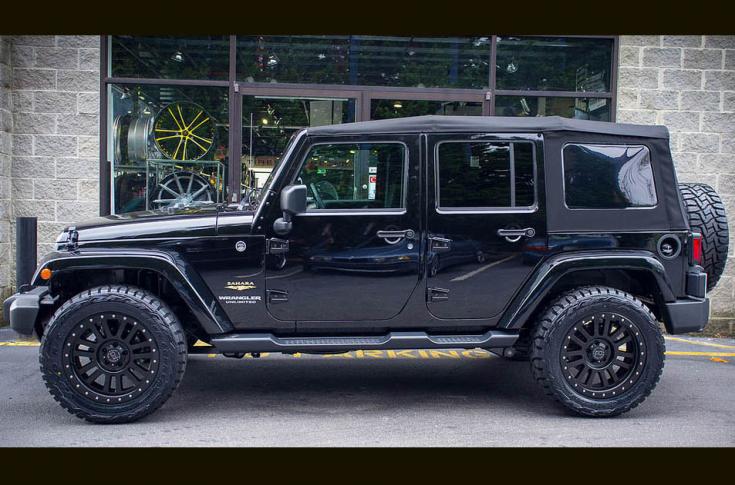 JEEP WRANGLER EL CAJON MATTE BLACK | Car gallery|- Auto Craze