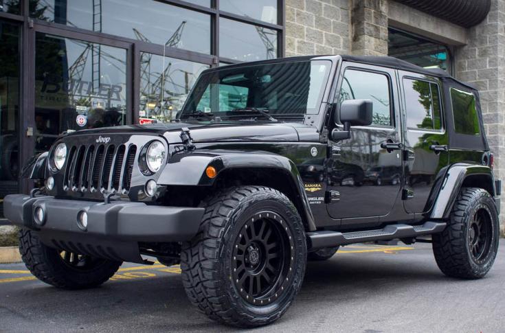 JEEP WRANGLER EL CAJON MATTE BLACK | Car gallery|- Auto Craze