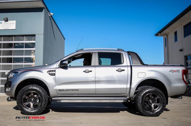 FORD RANGER BEAST BLACK & MACHINED WITH DARK TINT 2 | Car gallery ...