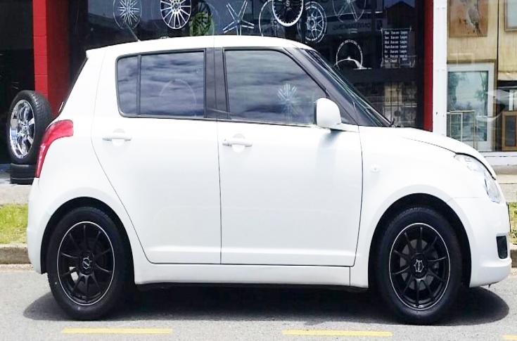 SUZUKI SWIFT HALO SATIN BLACK | Car gallery|- Auto Craze