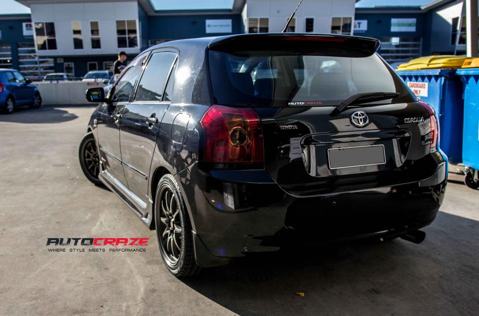 TOYOTA COROLLA ROTATE GUN METALLIC MATTE | Car gallery|- Auto Craze