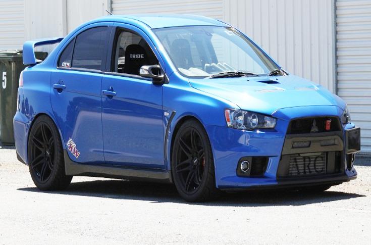 MITSUBISHI LANCER EVO X CC02 MATTE BLACK | Car gallery|- Auto Craze